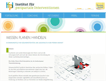Tablet Screenshot of peripartale-interventionen.de